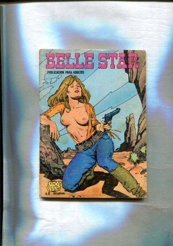 Belle Star numero 6: el ultimo de los cuatros (numerado 1 en trasera)