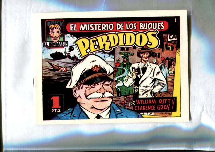 Facsimil: Brick el indomable (Brick Bradford): El misterio de los buques perdidos