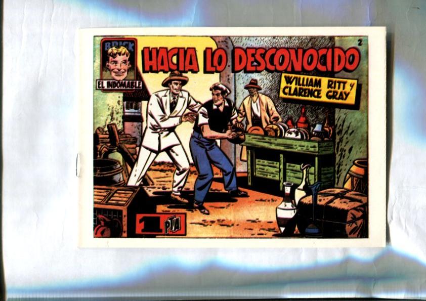 Facsimil: Brick el indomable (Brick Bradford): hacia lo desconocido