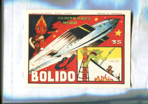 Facsimil: Aventuras de Pepito Rayo y Nina (Iranzo): El bolido