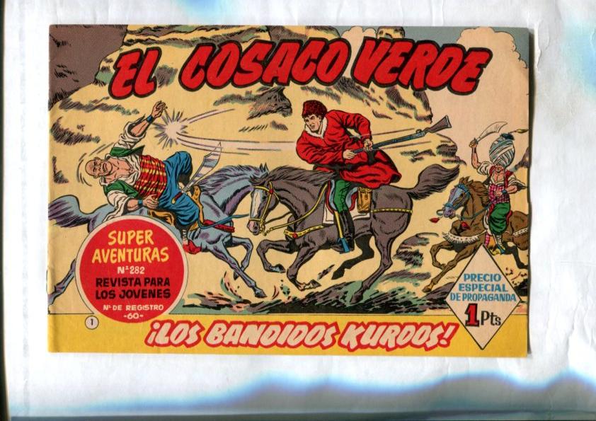 Facsimil numeros 1: El Cosaco Verde: Los bandidos Kurdos