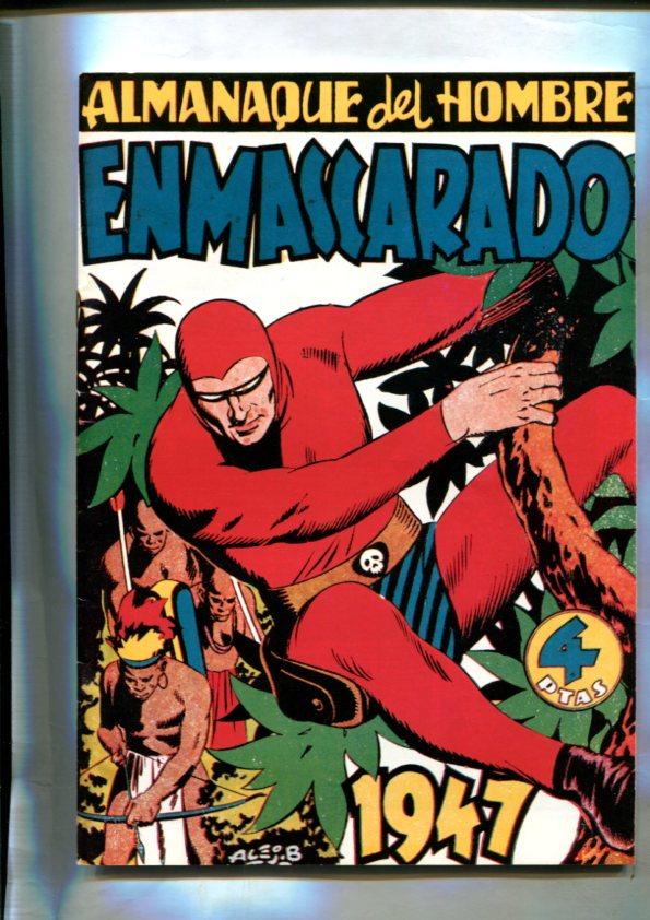 Almanaque Facsimil: El Hombre Enmascarado para 1947: El principe canibal, etc