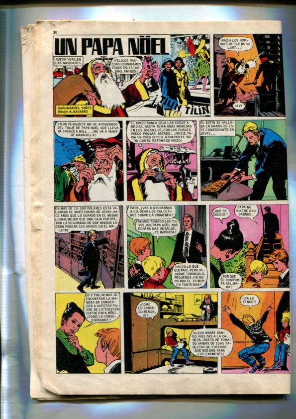 Mortadelo numero desconocido: aventura de Un papa noel (A.Navarro, 8 paginas)