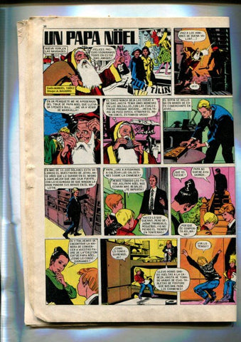 Mortadelo numero desconocido: aventura de Un papa noel (A.Navarro, 8 paginas)