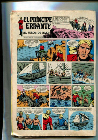 Mortadelo numero desconocido: aventura de El Principe Errante: El furor de Raki (Carrion, 6 paginas)