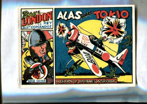 Facsimil: Ray London el rey de los comandos: Alas sobre Tokio