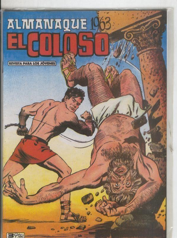 Facsimil: El Coloso almanaque 1963: Dos colosos frente a frente