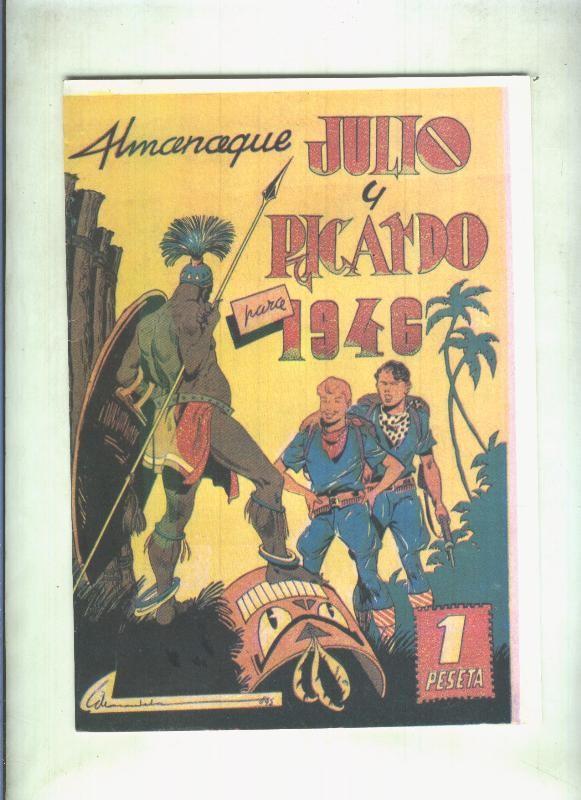 Facsimil: Julio y Ricardo almanaque 1946: el explorador perdido