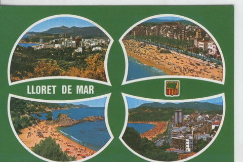 Postal 08033 : Lloret de Mar: vistas varias
