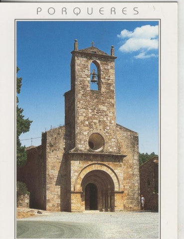 Postal 008774: Iglesia Romanica de Porqueres, Girona