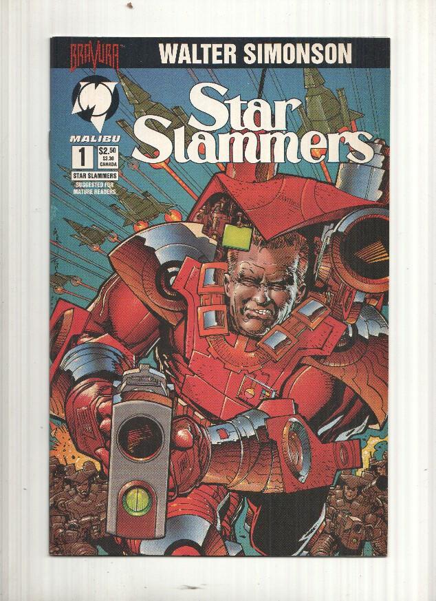 Comic Star Slammers numero 1, vol. 1