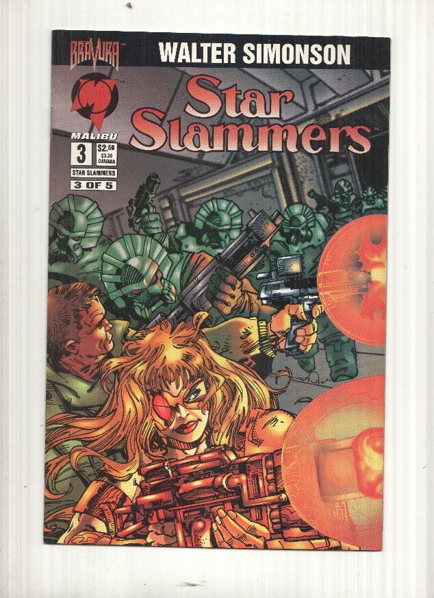 Comic Star Slammers numero 3 de 5