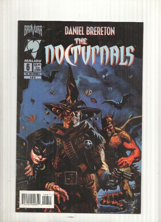 Comic The Nocturnal numero 6 of 6 - Black planet part six