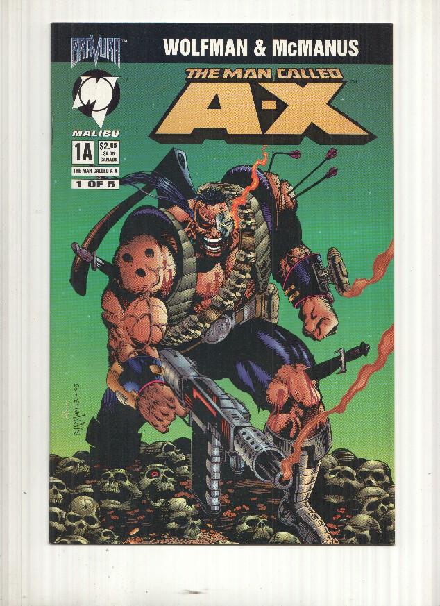 Comic The Man called A-X, vol. 1 numero 1A, 1 of 5