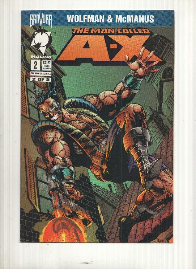 Comic The Man called A-X, vol. 1 numero 2 of 5 - The Journey of a thousand questions