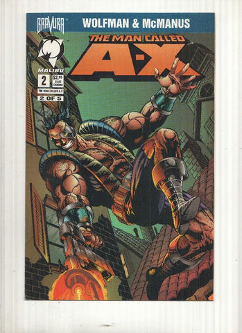Comic The Man called A-X, vol. 1 numero 2 of 5 - The Journey of a thousand questions