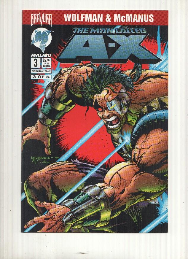 Comic The Man called A-X, vol. 1 numero 3 of 5 - Silicon Skies
