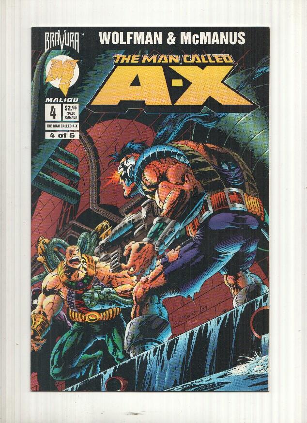 Comic The Man called A-X, vol. 1 numero 4 of 5 - Into the Depths