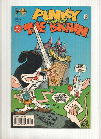 Comic Pinky and the Brain numero 2, Excalibrain