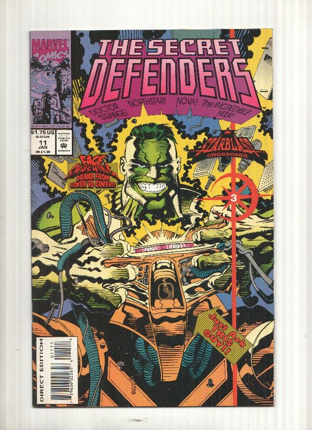Comic The Secret Defenders vol. 1 numero 11 - Speed-lines, starblast crossover