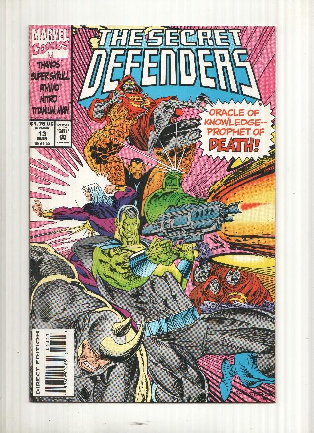 Comic The Secret Defenders vol. 1 numero 13 - Holy war