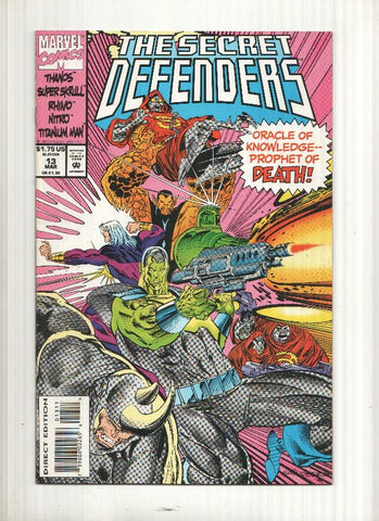 Comic The Secret Defenders vol. 1 numero 13 - Holy war