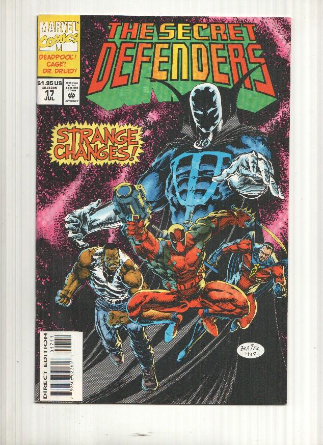 Comic The Secret Defenders vol. 1 numero 17 - Strange changes on borrowed time