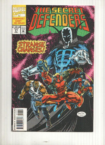 Comic The Secret Defenders vol. 1 numero 17 - Strange changes on borrowed time