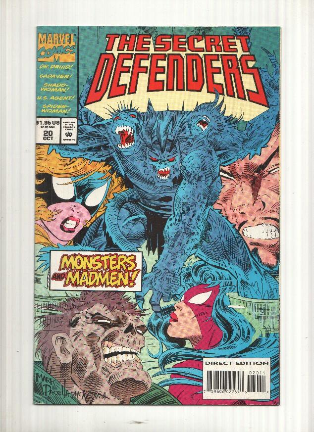 Comic The Secret Defenders vol. 1 numero 20 - Death and the art of living