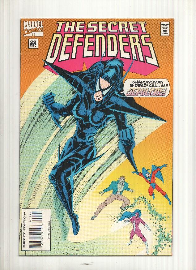 Comic The Secret Defenders vol. 1 numero 22 - Final defense part one Shadowboxing Helena