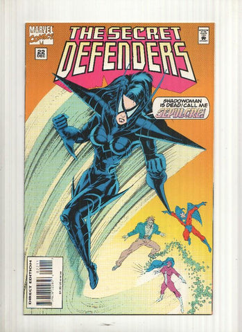 Comic The Secret Defenders vol. 1 numero 22 - Final defense part one Shadowboxing Helena