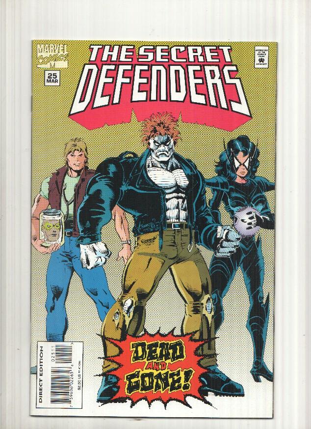 Comic The Secret Defenders vol. 1 numero 25 - Final defense part four, Dead on Arrival