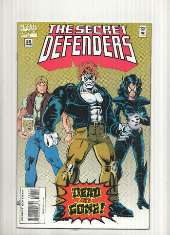 Comic The Secret Defenders vol. 1 numero 25 - Final defense part four, Dead on Arrival