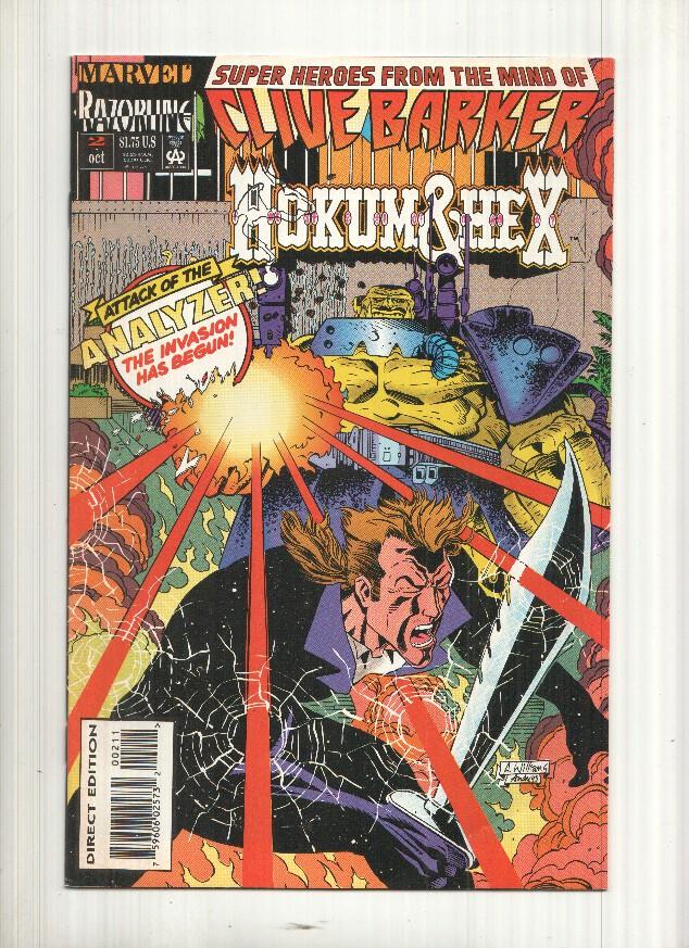 Marvel Comics: A convocation of clowns - Hokum and Hex vol. 1 numero 2 - Superheroes from the mind of Clive Barker