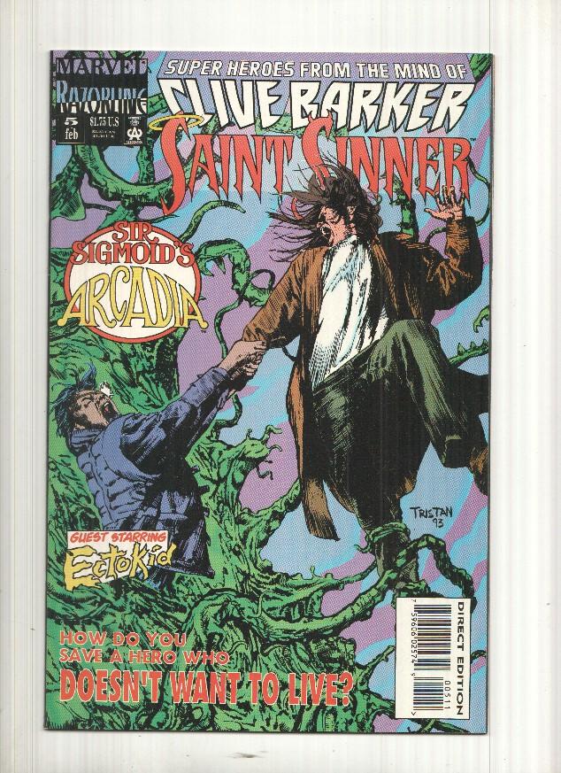 Marvel Comics: Arcadia - Saint Sinner vol. 1 numero 5 - Superheroes from the mind of Clive Barker