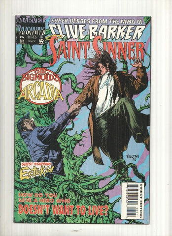 Marvel Comics: Arcadia - Saint Sinner vol. 1 numero 5 - Superheroes from the mind of Clive Barker