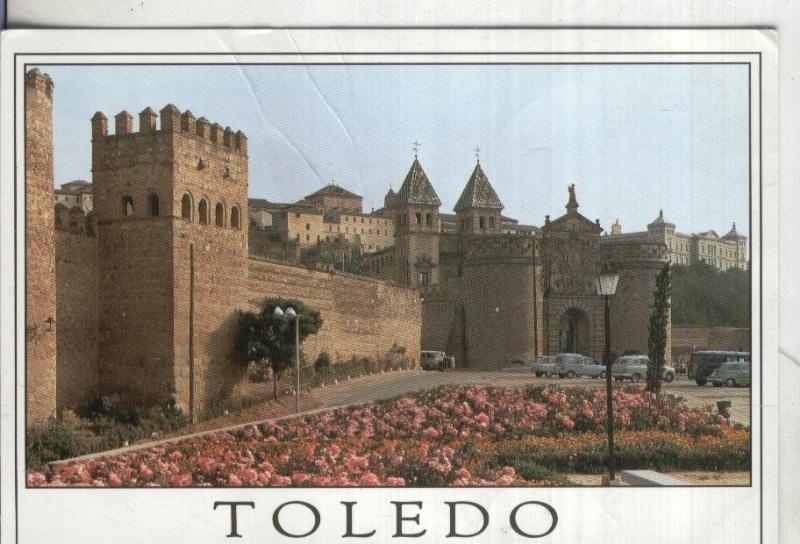 Postal 4569 : Puerta Bisagra y Murallas de Toledo