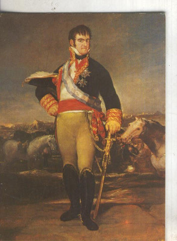 Postal 4844 : Fernando VII en un campamento de Goya