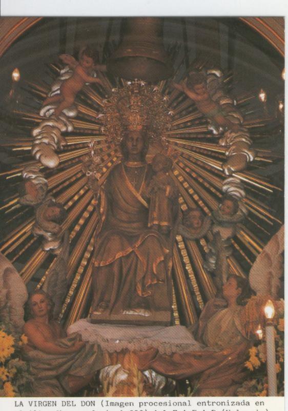Postal Virgenes 407 : La Virgen del Don, Alfafar (Valencia)