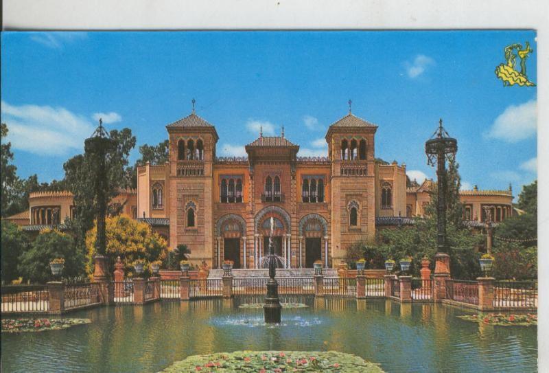 Postal 009492: Pabellon Mudejar de la Plaza de America en Sevilla