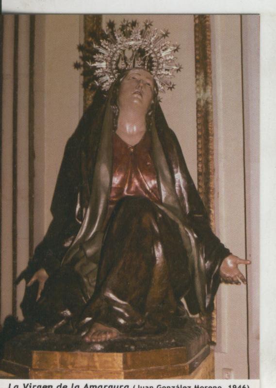 Postal 009708: Virgen de la Amargura, iglesia San Bartolome, Murcia
