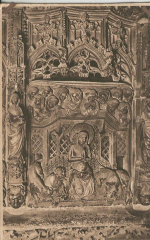 Postal 010150: Tarragona: retablo del altar mayor de la catedral