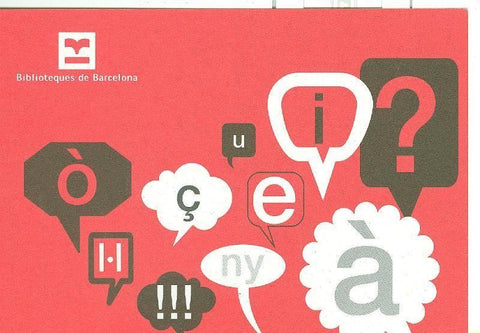 Postal 006293 : Campaña Biblioteques de Barcelona