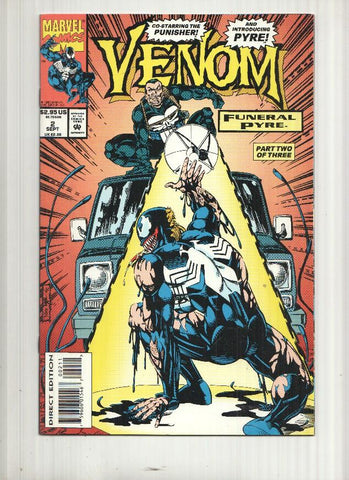 Marvel Comics: High tension, Funeral Pyre part two of three  - Venom, vol. 1 numero 2