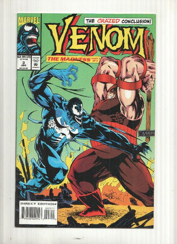 Marvel Comics: Necromancer, The Madness part 3 of 3  - Venom, vol. 1 numero 3