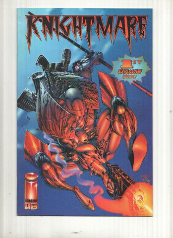 Image: 1st explosive issue - Knightmare, Vol. 1, numero 1