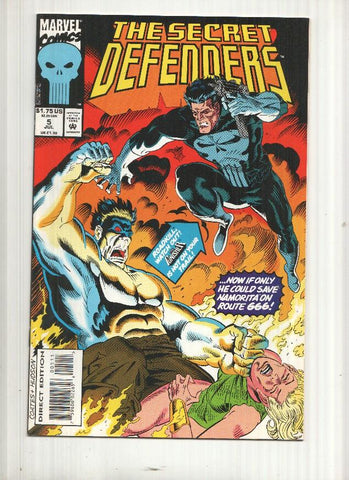 Marvel Comics: Get your kicks on route 666, The Secret Defenders, Vol. 1 numero 5