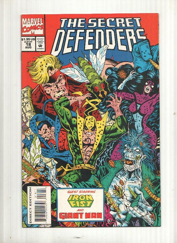 Marvel Comics: A Tiny Little War, guest starring Iron Fist and Giant Man - The Secret Defenders, Vol. 1 numero 18