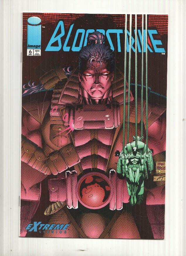 Image: Inside Project: Born Again, Bloodstrike vol.1, numero 6. An Extreme Studios productions