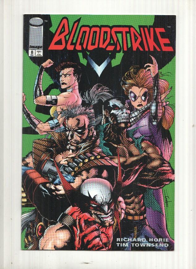 Image: Sleeping and Waking, Bloodstrike vol.1, numero 8. An Extreme Studios productions
